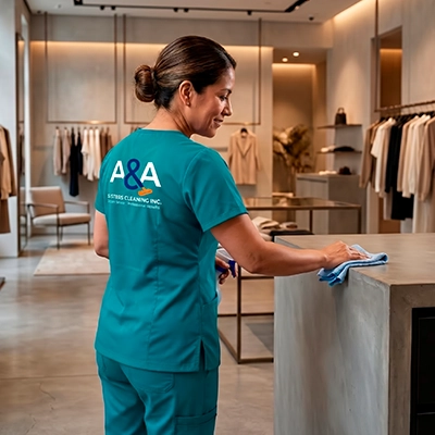 Retail and boutiques cleaning
