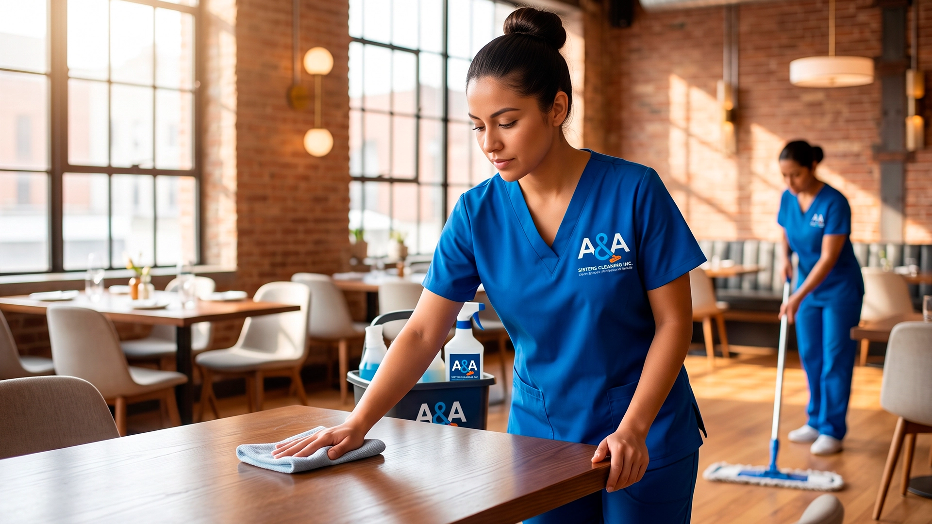 Medical Cleaning Background Desktop